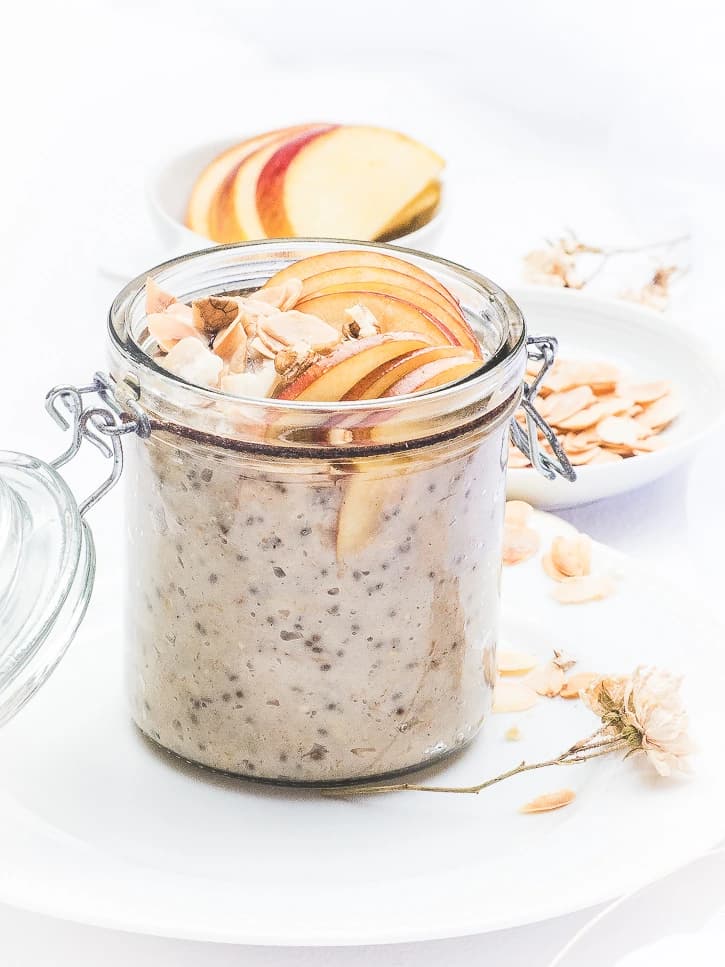 Porridge aux fruits secs vegan
