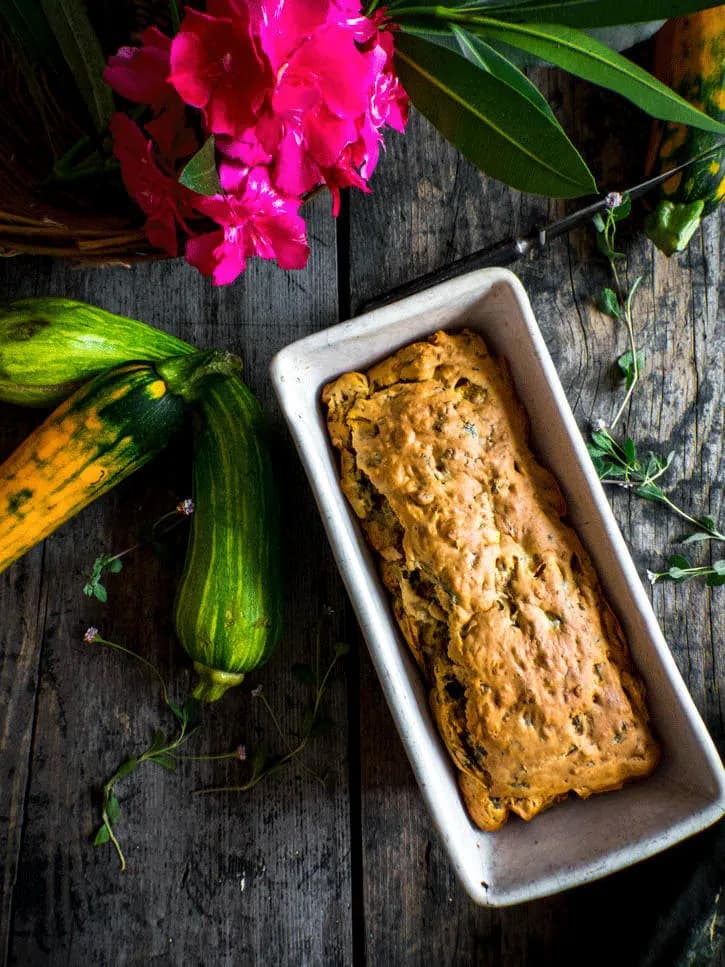 cake vegan aux courgettes