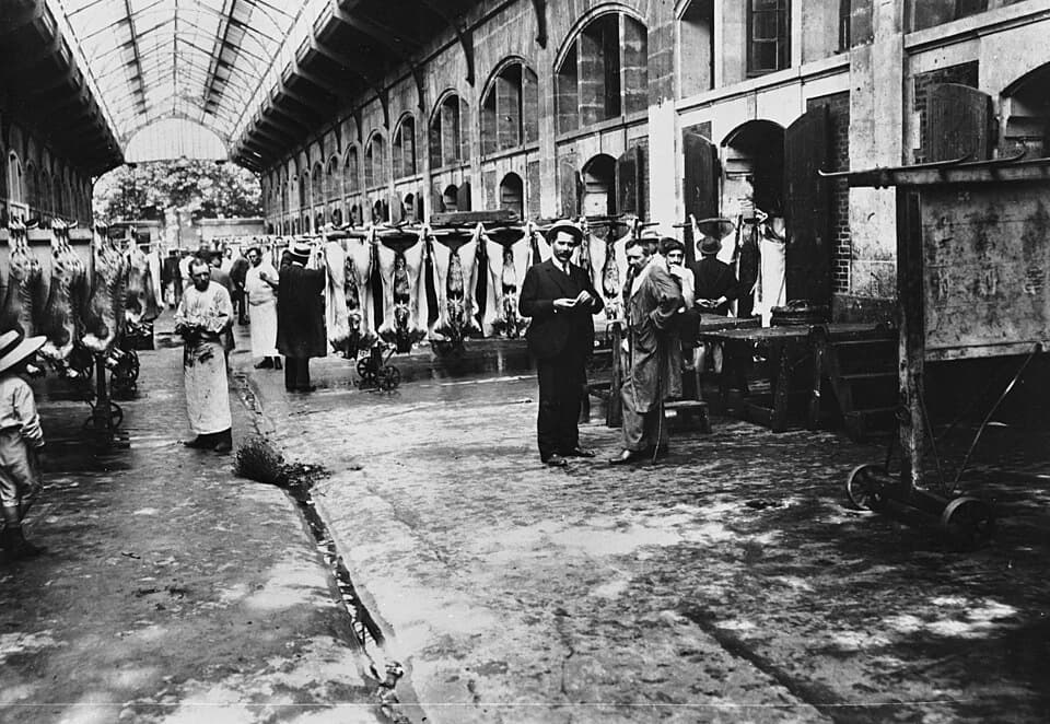 Les abattoirs de la Villette, 19ème arrondissement, Paris