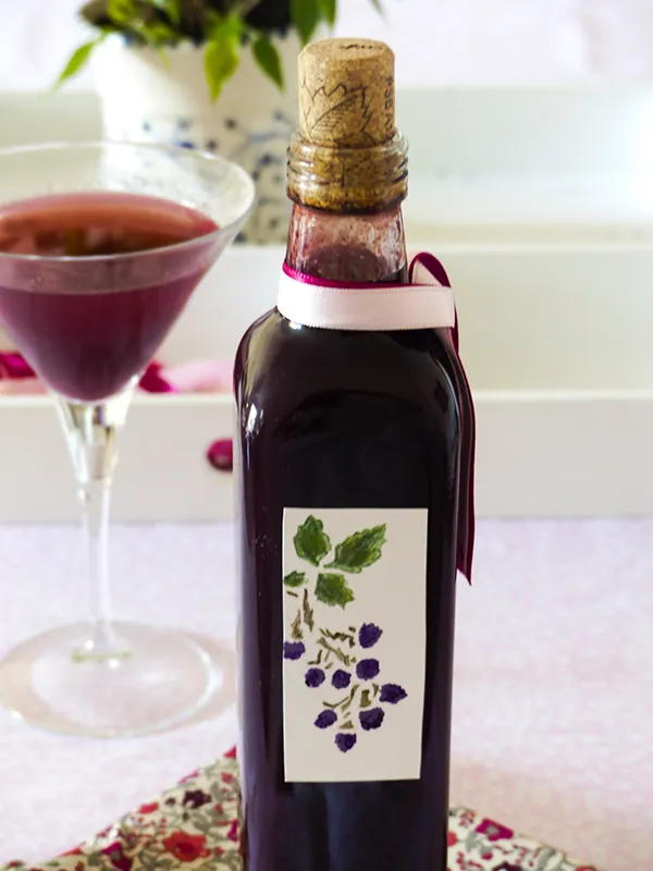 Crème de mûres