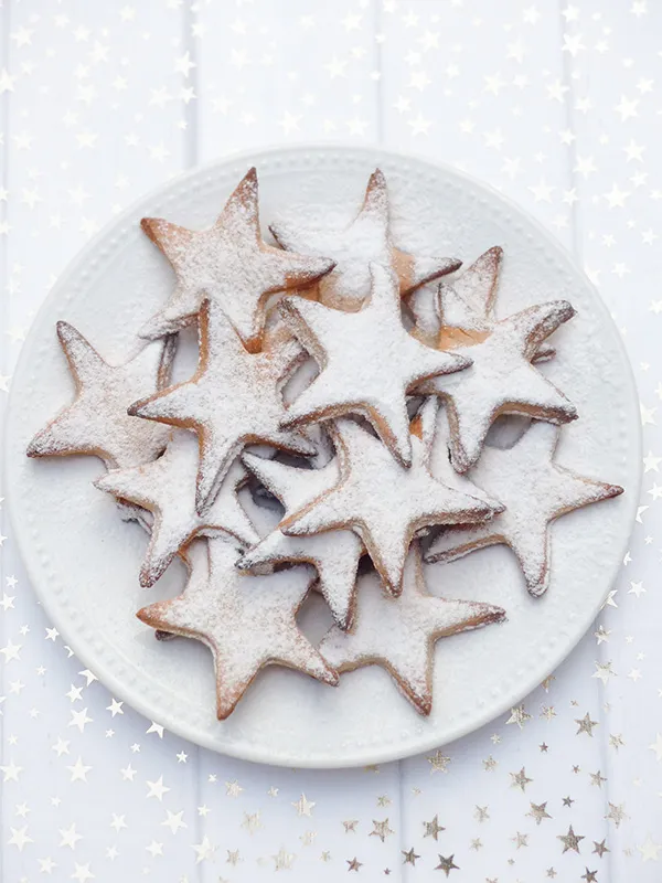 Sablés de Noël vegan à la cannelle & gingembre