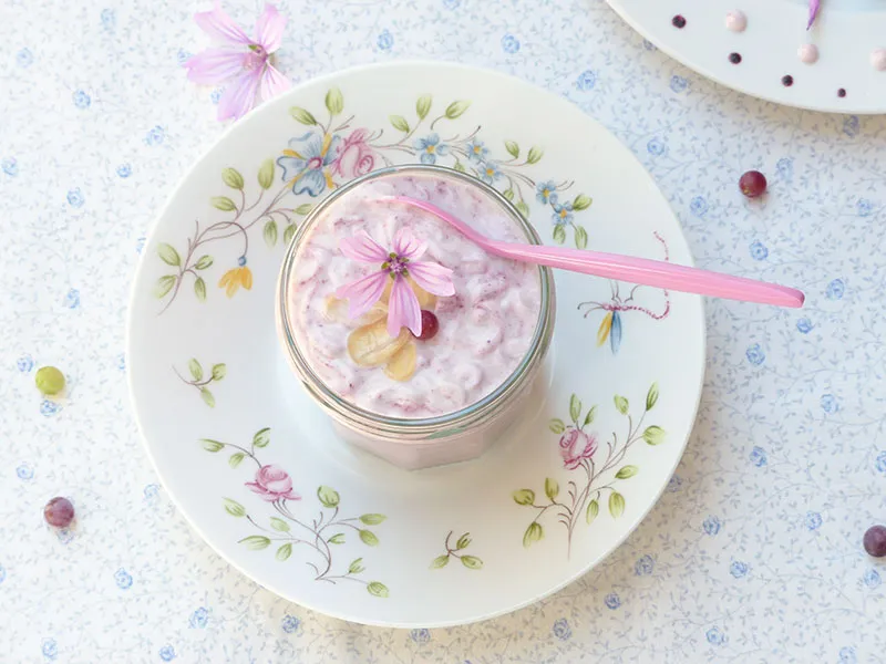 Crème de mûres au tofu soyeux
