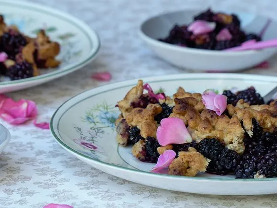 Crumble de mûres