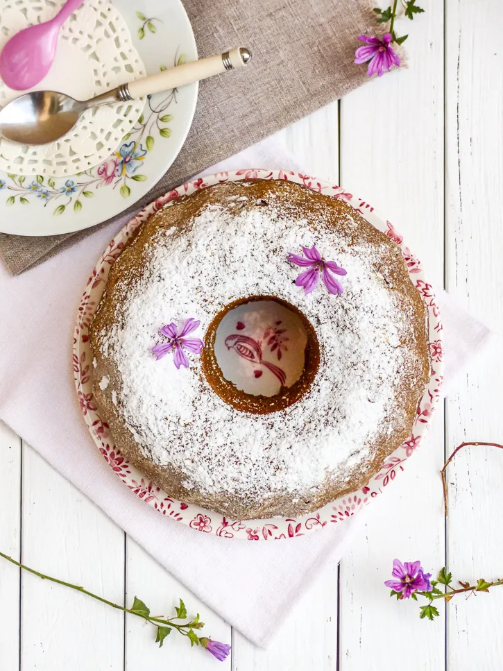 Gâteau au potiron et cranberries #vegan