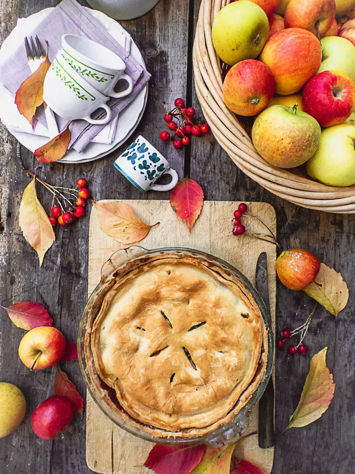 Apple pie vegan