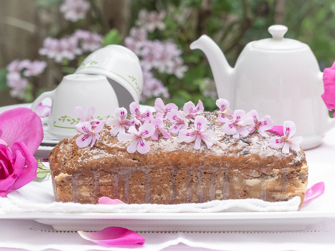 Cake vegan au thé Earl Grey