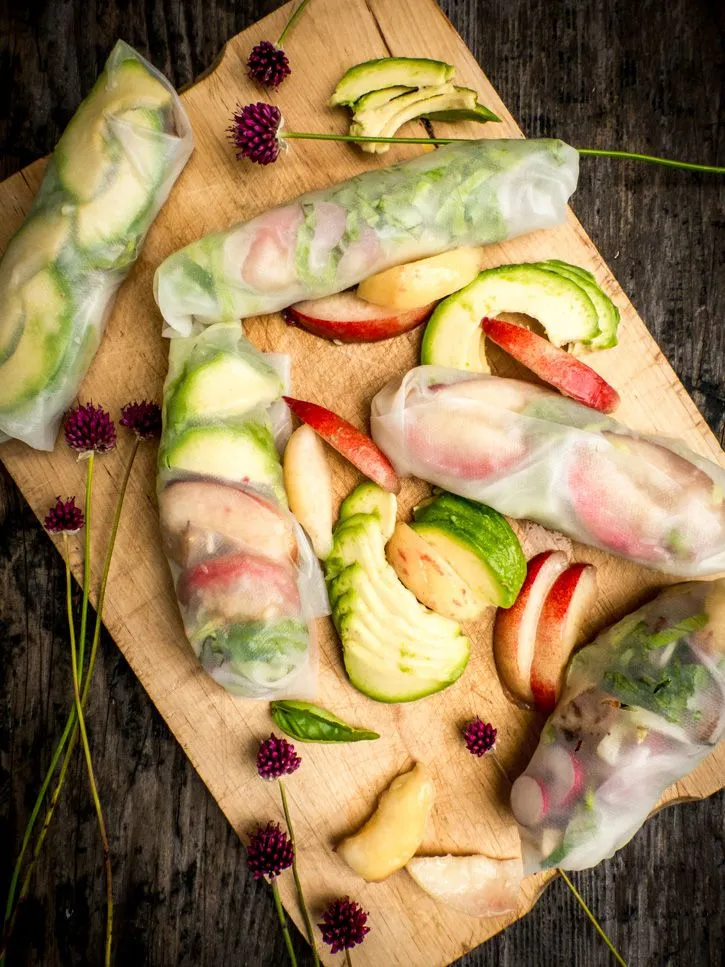 Avocado summer roll, le petit rouleau vegan de l’été
