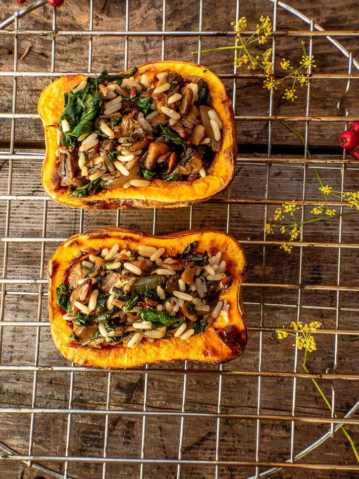 Rôti de courge butternut · Un air de fête à la cuisine