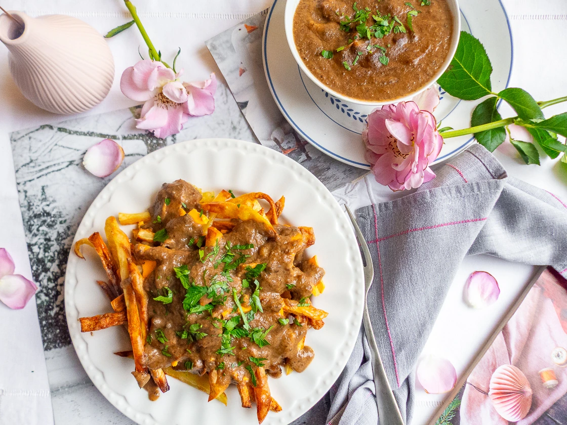 Poutine végane