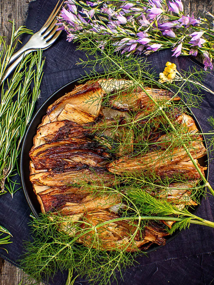 Tarte Tatin au fenouil