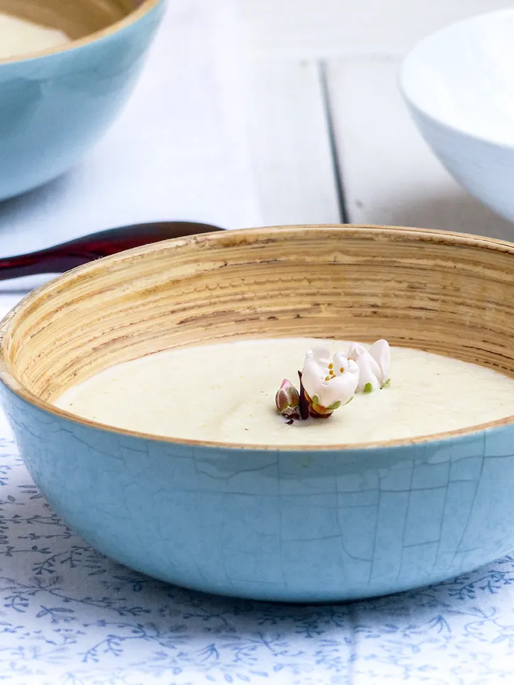 Crème d'endives, citron et sauge