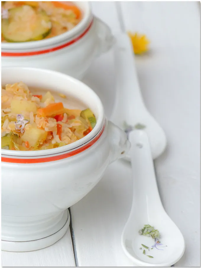 Minestrone végétarien #revisité vegan
