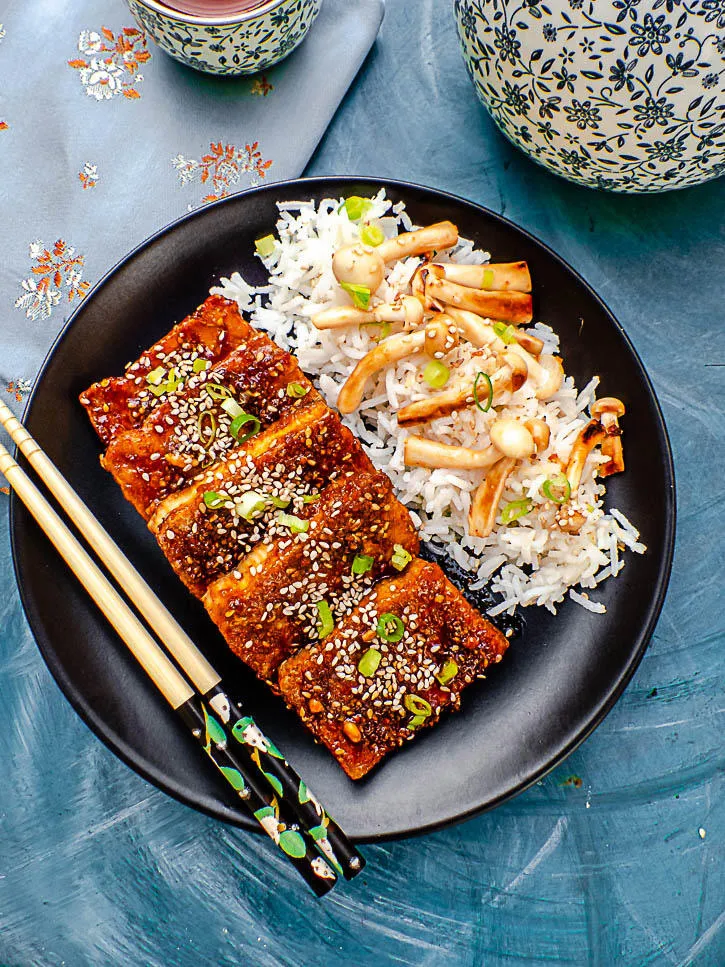 Tofu Char Siu, tofu laqué à la cantonaise