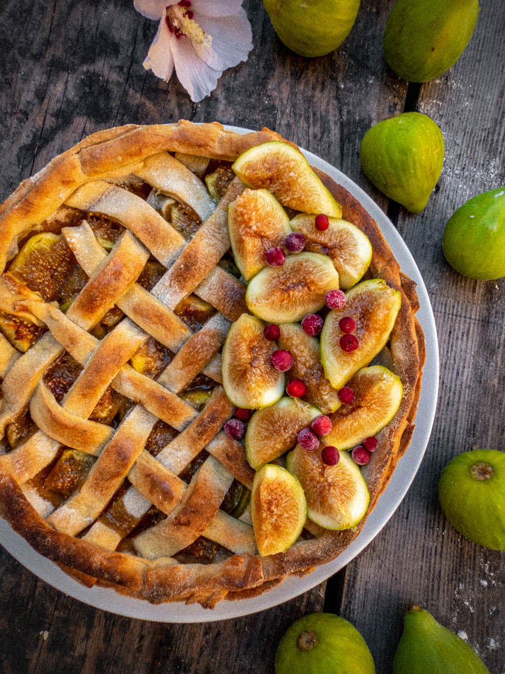 Tarte Aux Figues Fraiches Cannelle Cardamome